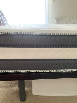 Colchón Viscoelástico 150x200 + Base de cama