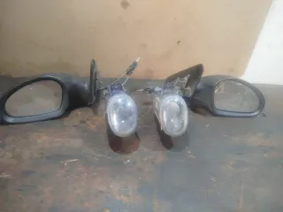 Retrovisor Seat León Azul