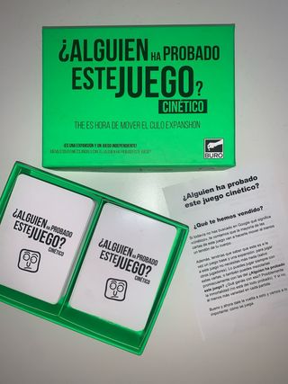 ¿Alguien ha probado este juego? Cinético