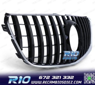 PARRILLA MERCEDES V W447 14-19 NEGRO BRILLO