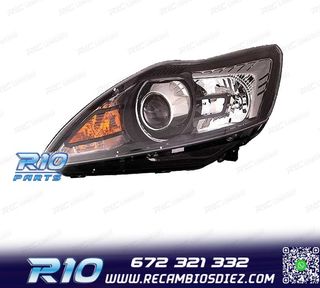 FARO IZQ XENON FORD FOCUS III 08-10 FONDO NEGRO
