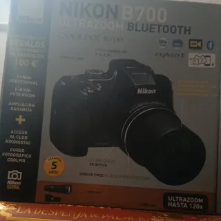 Cámara Nikon Negra