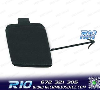 TAPA GANCHO DE ARRASTRE PARA VOLKSWAGEN VW GOLF 6 LOOK GTI
