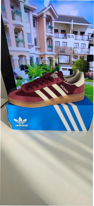 Adidas Handball Spezial Rojo/Blanco Talla 37