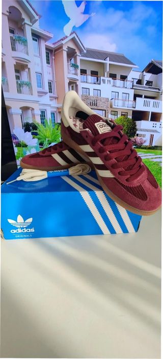 Adidas Handball Spezial Rojo/Blanco Talla 37