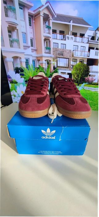 Adidas Handball Spezial Rojo/Blanco Talla 37