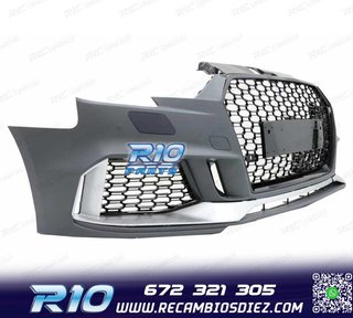 PARAGOLPES DELANTERO AUDI A3 SPORTBACK 16-20 LOOK RS3 PDC