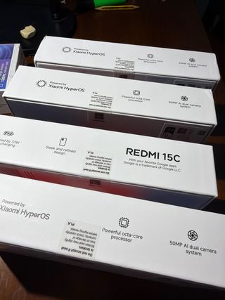 Lote 5 Xiaomi Redmi 15C 256GB SELLADOS