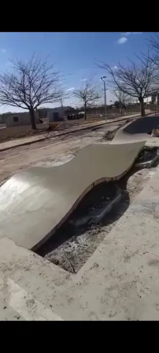 Hormigón pulido y fratasado a mano