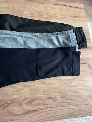 Pack 3 Pantalones Premamá Shein Talla M-L