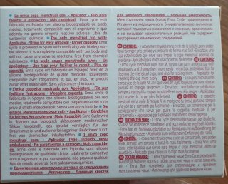 Copas Menstruales -Precintadas-