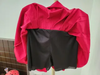 Falda pantalón roja Talla M