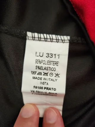Falda pantalón roja Talla M
