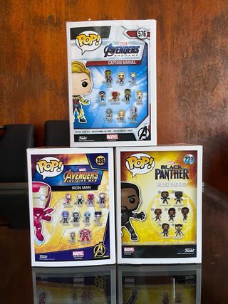 Pack 3 Funko Pop Marvel Avengers