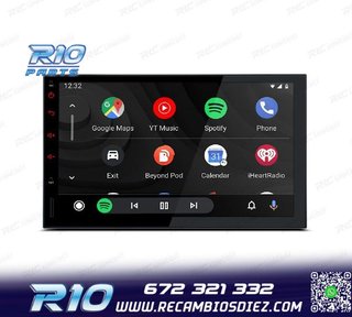 RADIO GPS ANDROID 14 2DIN 7" MULTIMEDIA GPS HD 3 USB SD