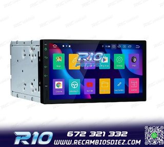 RADIO GPS ANDROID 14 2DIN 7" MULTIMEDIA GPS HD 3 USB SD