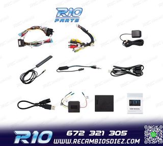 RADIO GPS ANDROID 13 PARA VOLKSWAGEN VW SEAT SKODA TOURAN 7"