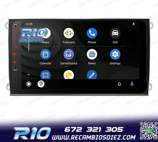 RADIO GPS ANDROID 12 PARA PORSCHE CAYENNE 03-10 9" USB GPS T