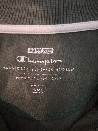 Polo Champion verde taglia XXL