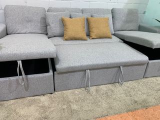 Sofá Cama Chaise Longue con Arcón