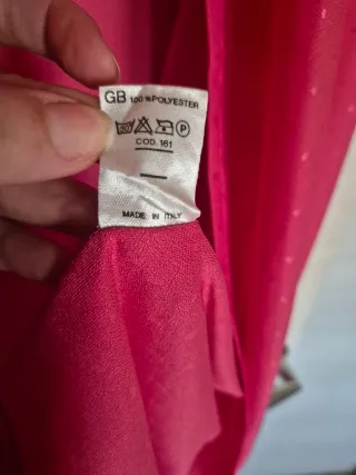 Vestaglia lunga vintage fucsia