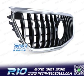 PARRILLA MERCEDES CLASE V W447 14-19 LOOK AMG NEGRO CROMO