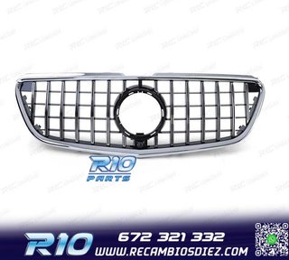 PARRILLA MERCEDES CLASE V W447 14-19 LOOK AMG NEGRO CROMO