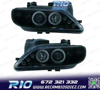FAROS CITROEN XSARA 97-99 OJOS ANGEL FONDO NEGRO