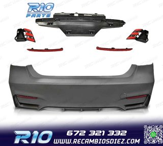 PARAGOLPES TRASERO BMW F30 LOOK M3