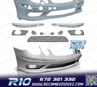 PARAGOLPES DELANTERO MERCEDES W211 02-06 PDC LOOK AMG