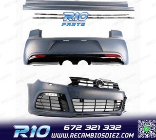 KIT CARROCERIA VOLKSWAGEN VW GOLF 6 LOOK R20 LIMOUSINE