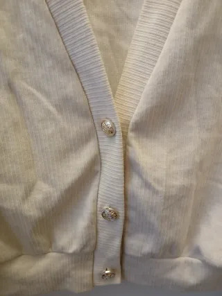 Cardigan donna beige taglia unica