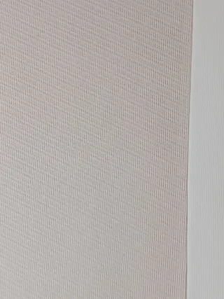 Base tapizada polipiel beige/blanca 150x190
