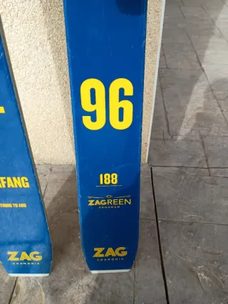 Esquís ZAG H96 Harfang 188cm