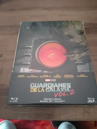 Guardianes de la Galaxia Vol. 2 Blu-ray 3D Steelbo