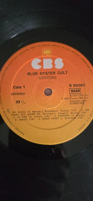 Vinilo Blue Öyster Cult - Mirrors