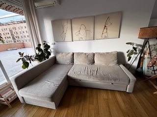 Sofá Cama IKEA Friheten Gris/Blanco