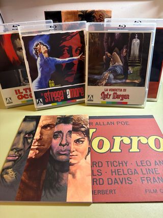 Cofanetto 4 film GOTHIC FANTASTICO + booklet e pos