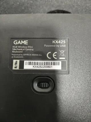 Teclado Gaming Tacledo KX425