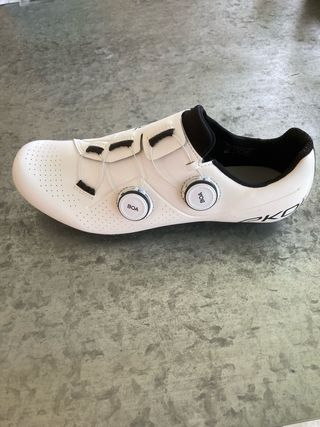 Zapatillas ciclismo EKOI R4 Carbon Blancas