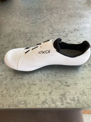 Zapatillas ciclismo EKOI R4 Carbon Blancas