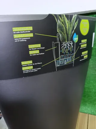 Lechuza 15543 - Maceta Delta Premium Kit completo