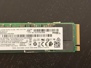 SSD 512GB Micron 2200S NVMe M.2 91%