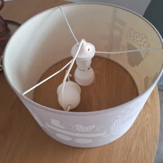 Lámpara de techo infantil tela