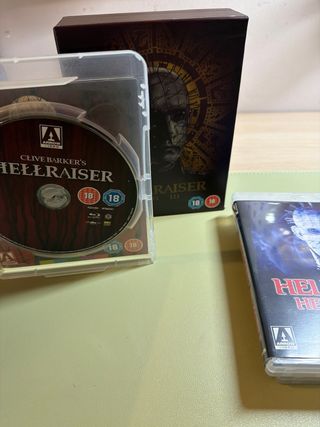 Cofanetto Blu-ray Hellraiser I, II, III