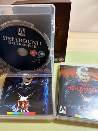 Cofanetto Blu-ray Hellraiser I, II, III