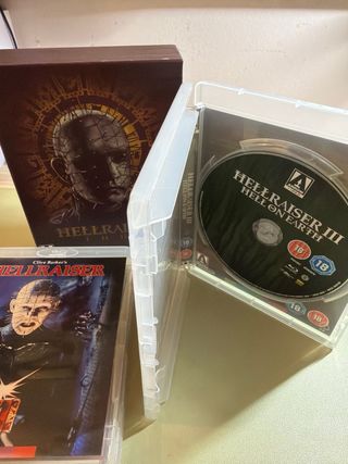 Cofanetto Blu-ray Hellraiser I, II, III
