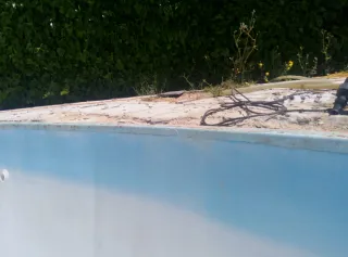 Piscina de fibra para pintar