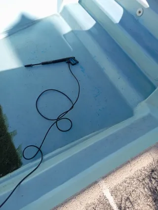 Piscina de fibra para pintar