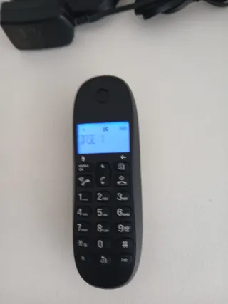 Teléfono Inalámbrico Motorola Negro